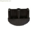 Ֆերուլ/Տերմինալային խցան EDM 75098 75093 Սև PVC 64 x 25 մմ աստիճան (2 հատ)