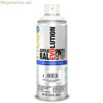 Սփրեյ ներկ Pintyplus Evolution RAL 9010 400 մլ Ջրային հիմքով մաքուր սպիտակ