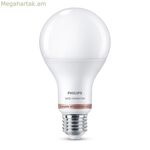 LED լամպ Philips Wiz A67 smart սպիտակ E 13 W E27 1521 լմ (2700 K) (2700-6500 K)