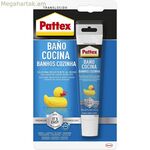 Sealer Pattex սիլիկոնե խոհանոցային լոգարանների սպիտակ 50 մլ
