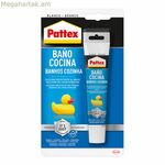 Սիլիկոնե Pattex թափանցիկ սիլիկոն 50 մլ