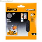 Հղկող սկավառակներ Dewalt dtm3103-qz Ø 125 մմ 80 գ 5 միավոր