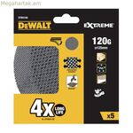 Հղկող սկավառակներ Dewalt Ø 125 մմ 120 գ 5 միավոր