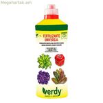 Բույսերի պարարտանյութ Verdy Universal 1,25 լ