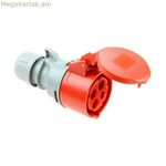 Խրոցակ Solera 903142a CETAC Կափարիչով Կարմիր IP44 16 A Անտենա
