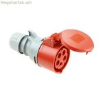 Միացվող հիմք Solera 903152a CETAC կափարիչով կարմիր IP44 16 A 400 V ալեհավաք