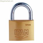 Բանալիով կողպեք IFAM K60 60 մմ արույր