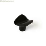 Դռան բռնակ Rei 749 սև մետաղական 32 x 31 մմ 4 հատ