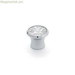 Դռան բռնակ Rei 943 ալյումինե բյուրեղապակյա Ø 27 x 23 մմ 4 հատ