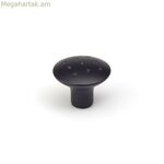 Դռան բռնակ Rei e774g սև մետաղական Ø 35 x 29 մմ (2 հատ)