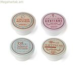 Դռան բռնակ Rei m8 հաճարենու փայտից, նկարազարդված Ø 40 x 22 մմ, 4 հատ