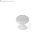 Դռան բռնակ Rei 760 սպիտակ մետաղական Ø 25 x 24 մմ 4 հատ