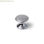 Դռան բռնակ Rei 756 արծաթե մետաղական Ø 33 x 27 մմ 4 հատ