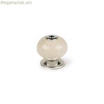 Դռան բռնակ Rei սպիտակ մետաղական Ø 40 x 36 մմ 4 հատ