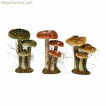 Դեկորատիվ ֆիգուր՝ սունկ 14 x 18 x 26 սմ