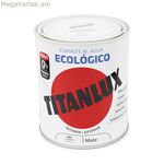Titanlux լաք 02t056634 750 մլ Սպիտակ մատ վերջնական լաք