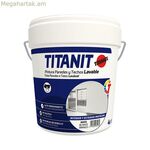 Titanlux Titanit 029190004 Առաստաղի պատի լվացվող ներկ, սպիտակ, մատ, 4 լ