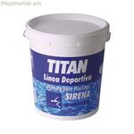 Ակրիլային ներկ Titan Sirena 183271004 Կապույտ լողավազանի մատ 4 լ