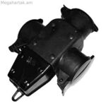 Էլեկտրական վարդակ EDM 42125 սև 3500 Վտ 230 Վ 250 Վ 4,8 մմ կափարիչով