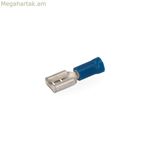 Եզրափակիչ EDM 48627 Faston Ø 6,3 մմ 6,3 մմ Մալուխի էգ միակցիչ 100 միավոր