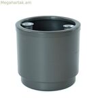 Ինքնաջրվող ծաղկաման Plastiken 4126 Anthracite (Ø 26 սմ)
