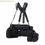 Գոտի գործիքներով Toughbuilt Pro tb-301-6 ուսային ամրակներով Կաղապար