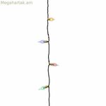 ԼԵԴ լամպերի պսակ Lumineo 493271 Vintage ներսի բազմագույն