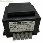 Անվտանգության տրանսֆորմատոր լողավազանի լուսավորության համար PHONOVOX tp31100 100 VA 12 V 230 V 50-60 Hz 9,8 x 7,9 x 7,4 սմ