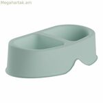 Շան կերակրիչ Plastiken 20138 կանաչ պլաստիկ 0,5 լիտր կրկնակի