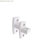 Ծածկի հենարան Micel TLD02 սպիտակ 4,4 x 3,82 x 8,6 սմ պատի համար, 2 հատ