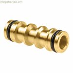 Խողովակի միակցիչ Cellfast Brass Double