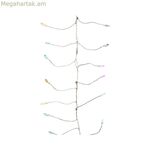 ԼԵԴ լամպերի պսակ Lumineo 6 Վտ 6 մ 1,2 մ