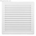 Օդափոխման ցանց EDM 87724 Սպիտակ 17 x 17 x 1,15 սմ Մոծակներից պաշտպանող ցանց