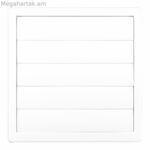 Օդափոխման ցանց EDM 87736 Սպիտակ 17 x 17 սմ