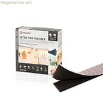 Երկկողմանի ժապավեն Velcro սև 20 մմ x 5 մ