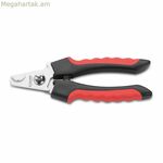 Եղունգների մկրատ 3 Claveles սև/կարմիր չժանգոտվող պողպատից