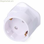 Խրոցի ադապտեր F-line սպիտակ 230 Վ