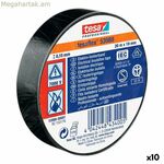 TESA սև PVC մեկուսիչ ժապավեն (10 հատ)
