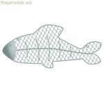 Նկար «Ձուկ» 50,17 x 2,54 x 22,23 սմ Կապույտ մետաղ