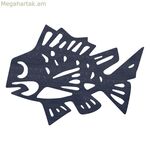 Նկար «Ձուկ» մետաղական մուգ կապույտ 36 x 26 սմ