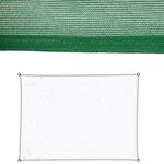 Shade Sail Vela sombreo կանաչ 300 x 400 x 0,5 սմ ծածկ