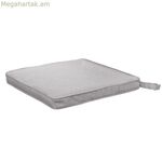 Մոխրագույն աթոռի բարձ 38 x 38 x 4 սմ