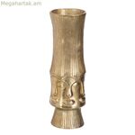 Ծաղկաման՝ ոսկեգույն մետաղական, 15 x 15 x 46 սմ