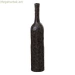 Ծաղկաման 9 x 9 x 44,5 սմ, մոխրագույն ալյումինե