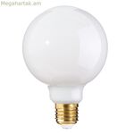 LED լամպ սպիտակ E27 6W 12,6 x 12,6 x 17,5 սմ