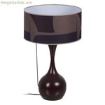 Սեղանի լամպ, շագանակագույն, երկաթե, 60 Վտ, 220-240 Վտ, 40 x 40 x 64 սմ