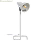 Սեղանի լամպ, սպիտակ, երկաթե, 25 Վտ, 220-240 Վտ, 15 x 14,5 x 36,5 սմ