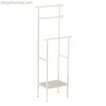 Առանձին կանգնած սրբիչների կախիչ՝ կրեմագույն արդուկով 20,8 x 13 x 61,5 սմ