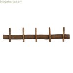 Պատի վրա ամրացվող կախիչ՝ եղևնու փայտից 58 x 10 x 11 սմ