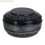 Պահեստային տուփ սև ալյումինե 15 x 15 x 9,5 սմ